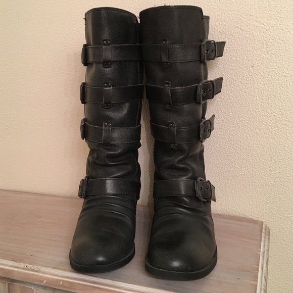 Skechers Shoes - Sketches Moto boots