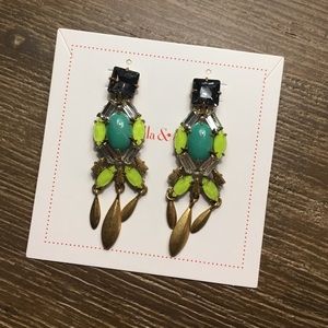 stella&dot chandelier earrings