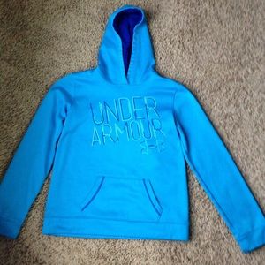 Under Armour Girls Hoodie. Youth Large.