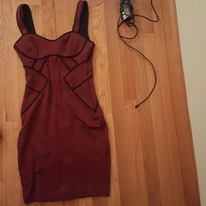 Bebe corset look dress