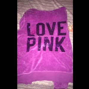 VS PINK zip up jacket