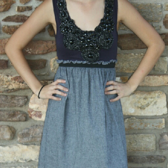 Denim dress