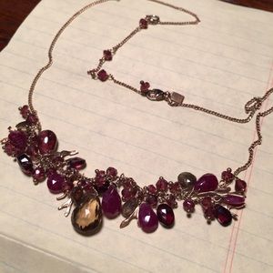 Alexis Bittar gemstone necklace