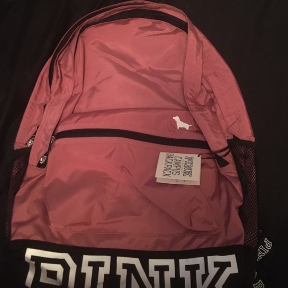 New pink backpack