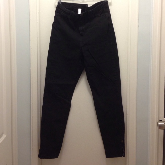 American Apparel Bull Denim Side Zip Pant