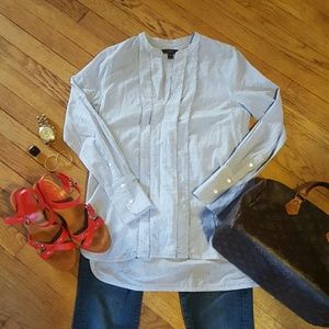 Adorably simple, clean, and fresh J. Crew blouse