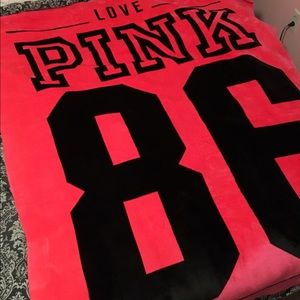 LOVE PINK BLANKET