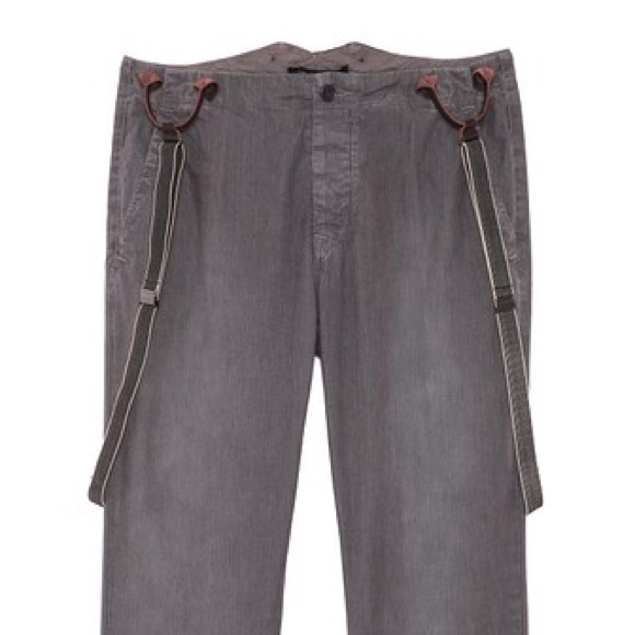 John Varvatos Suspender Pants