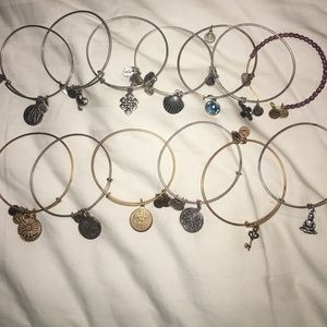 13 Alex & Ani bracelets
