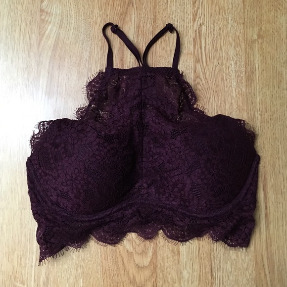 PINK by Victorias Secret Push Up Halter Bra
