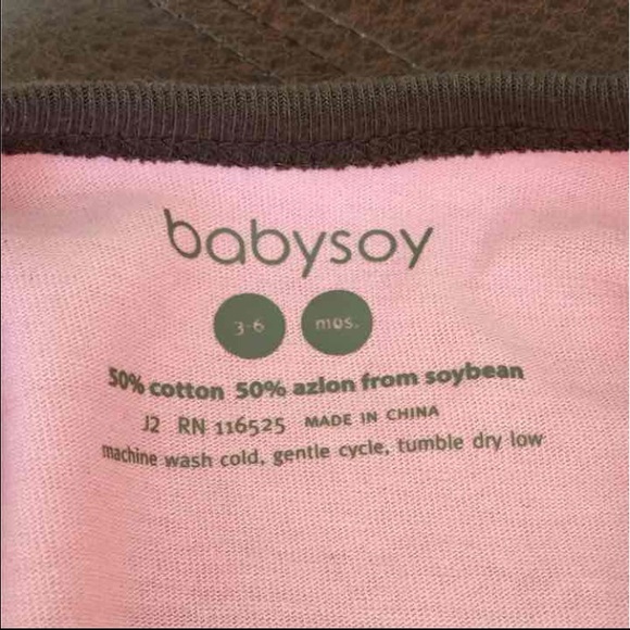 NWOT babysoy sleepsack sz 3-6m - Picture 2 of 3