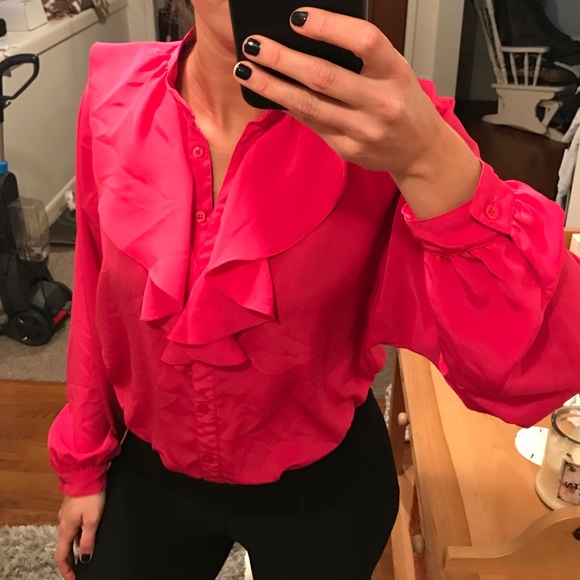 GIVENCHY ruffle Blouse Milania Trump