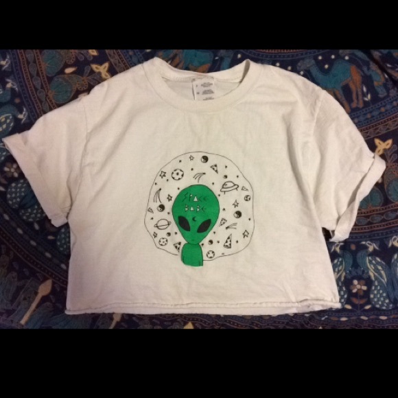 Space Babe Crop Top