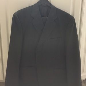 Men's olive suit