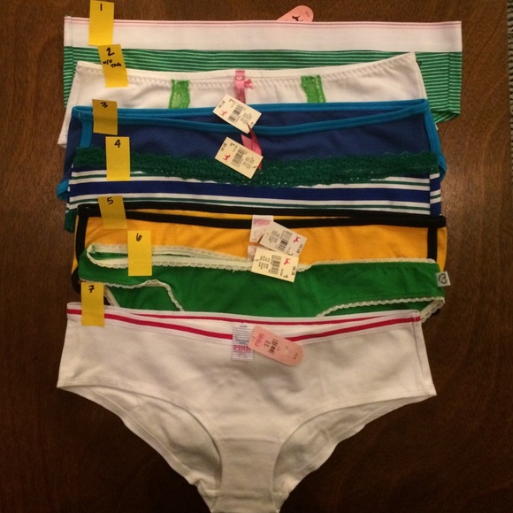 ❌SOLD❌ PINK / VS | Assorted NBW panties - Picture 2 of 4