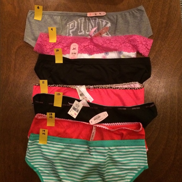 ❌SOLD❌ PINK / VS | Assorted NBW panties - Picture 3 of 4