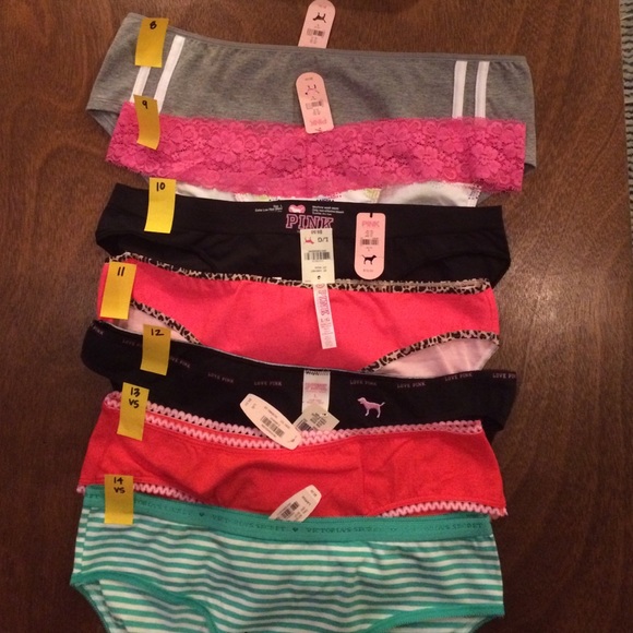 ❌SOLD❌ PINK / VS | Assorted NBW panties - Picture 4 of 4