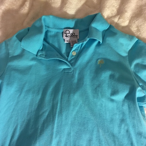 Lilly Pulitzer short sleeved collared shirt