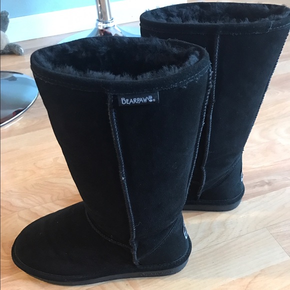 BearPaw Shoes - Bearpaw tall boots in black