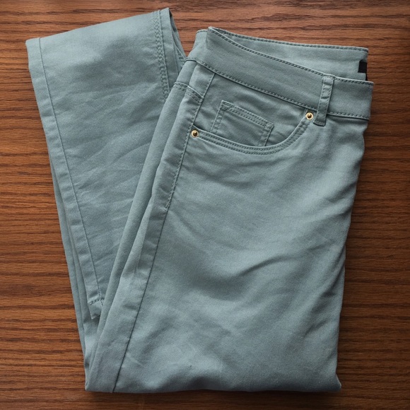 Mint skinny jeans from H&M!