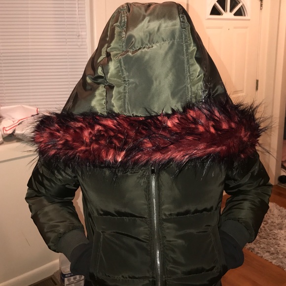 Missguided Faux Fur Jacket size US 6