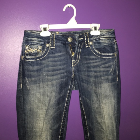 MISS ME JEANS boot cut size 26 - Picture 2 of 3