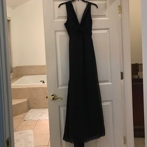 Black Vera Wang elegant dress