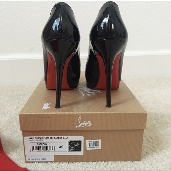 Christian Louboutin New Simple Pump 120 Size  39 - Picture 4 of 4