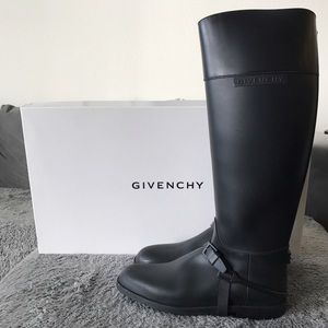 GIVENCHY KNEE-HIGH RAIN BOOTS