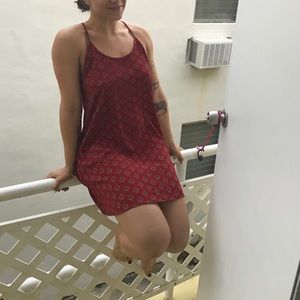 Vintage printed dress