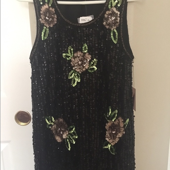 Forever21 Sequin Floral S Dress NWT