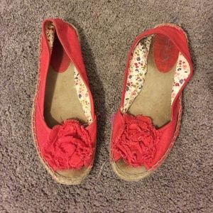 Cute Pink Floral Sandals