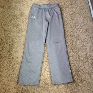 Under Armour sweat pants. Girls youth medium.