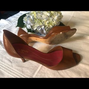 Geogeous Kate Spade sling backs made in Italy