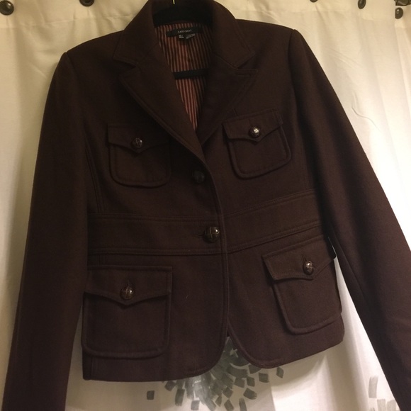 Zara fitted wool blazer - Picture 2 of 3