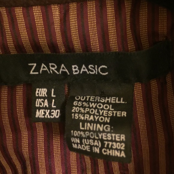 Zara fitted wool blazer - Picture 3 of 3