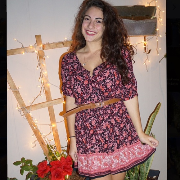 Spring button up dress