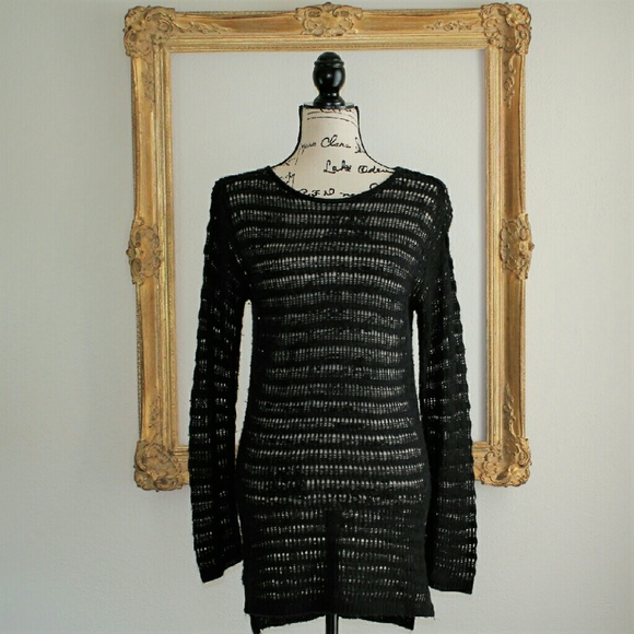 Nordstrom frenchi Woven Tunic Sweater