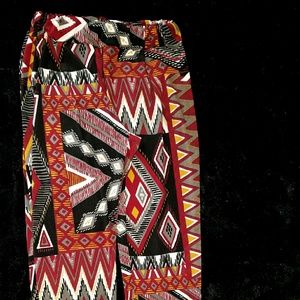 High waisted trousers