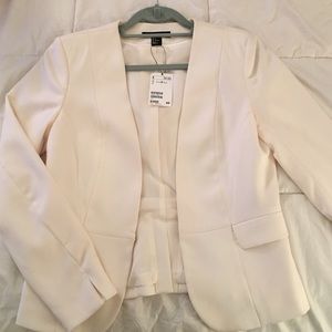 Super cute white blazer