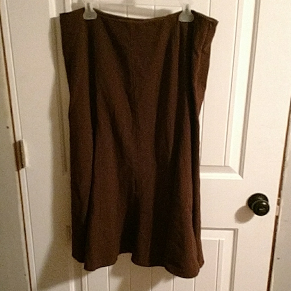 Big Brown Skirt