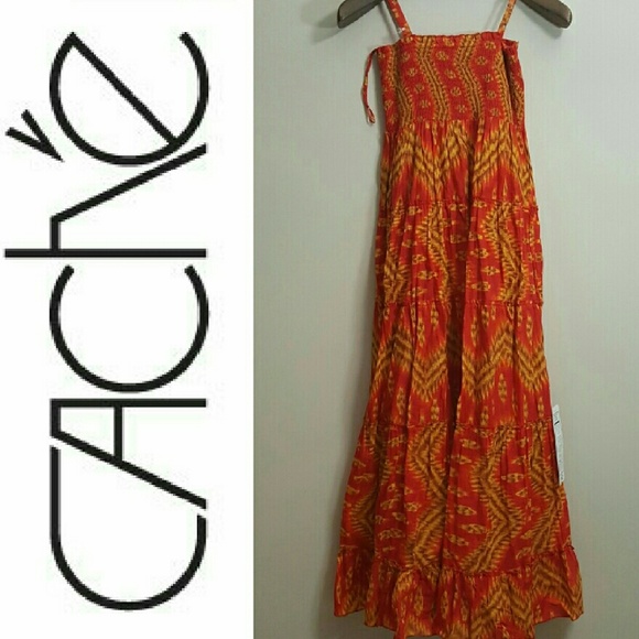 Cache Dresses & Skirts - New! Cache beach dress