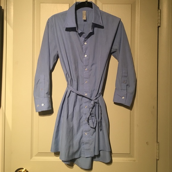 American Apparel button up shirt dress