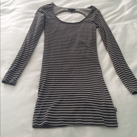 Vans long sleeve striped mini dress - Picture 1 of 2