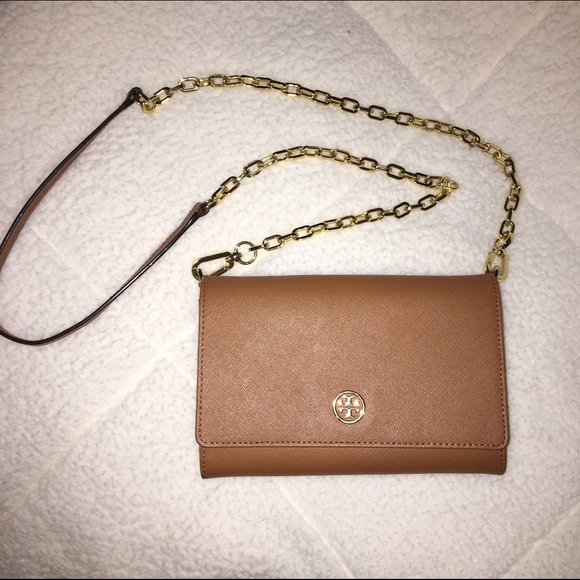 Tory Burch Robinson Chain Wallet