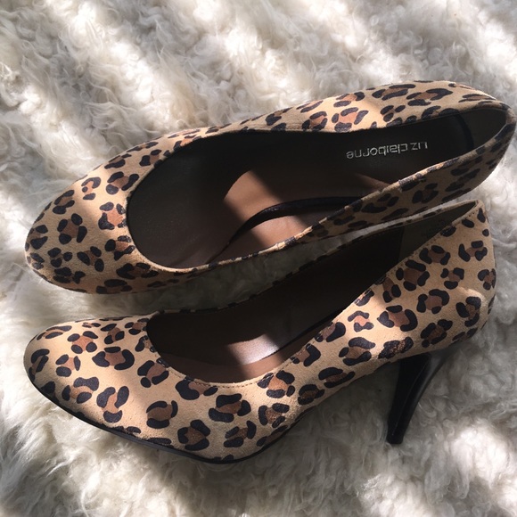 Liz Claiborne Shoes - [liz claiborne] leopard print heels