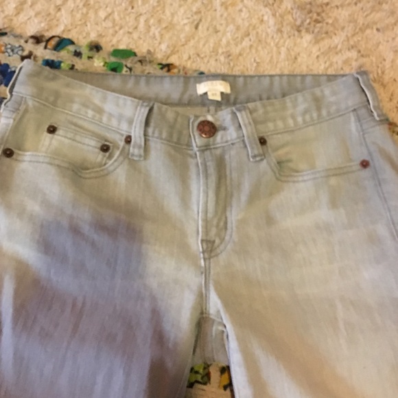 J crew perfect condition size 27 stretch light gre - Picture 4 of 4