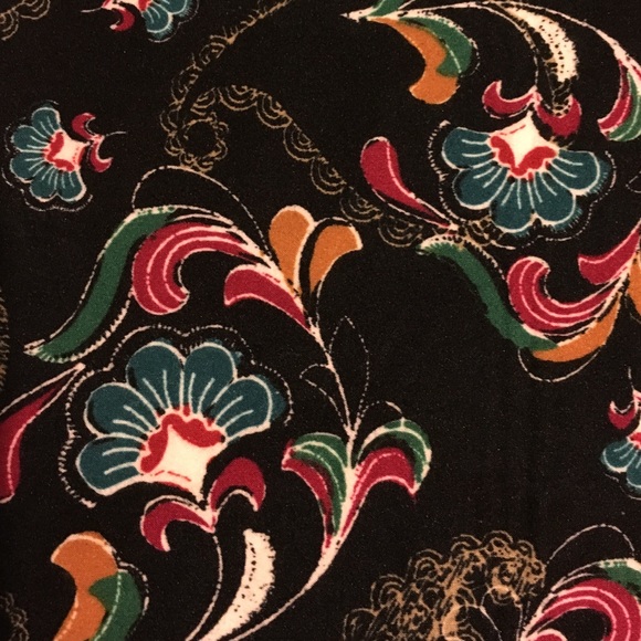 Gorgeous LLR Paisley floral TC LEGGINGS 🌺🦄🌺