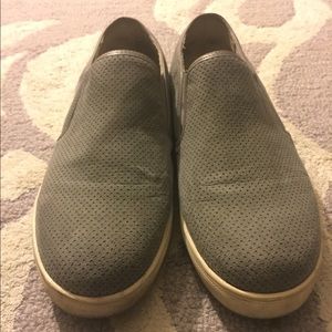 Grey suede sneakers size 9.5