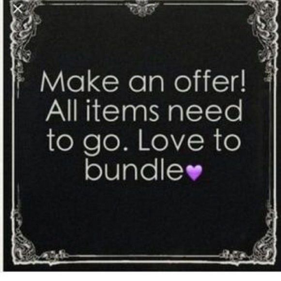 Everything must go!! Please make an offer!